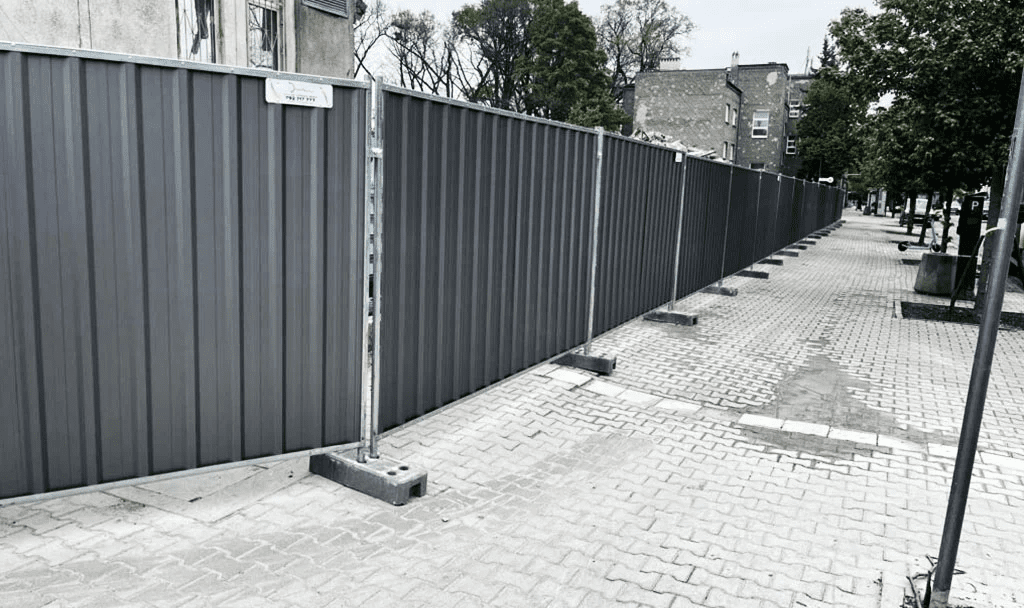 ogrodzenia tymczasowe